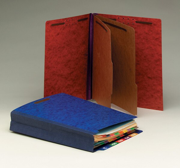 Folder Pressboard 1 Div Brown CLOSEOUT ITEM